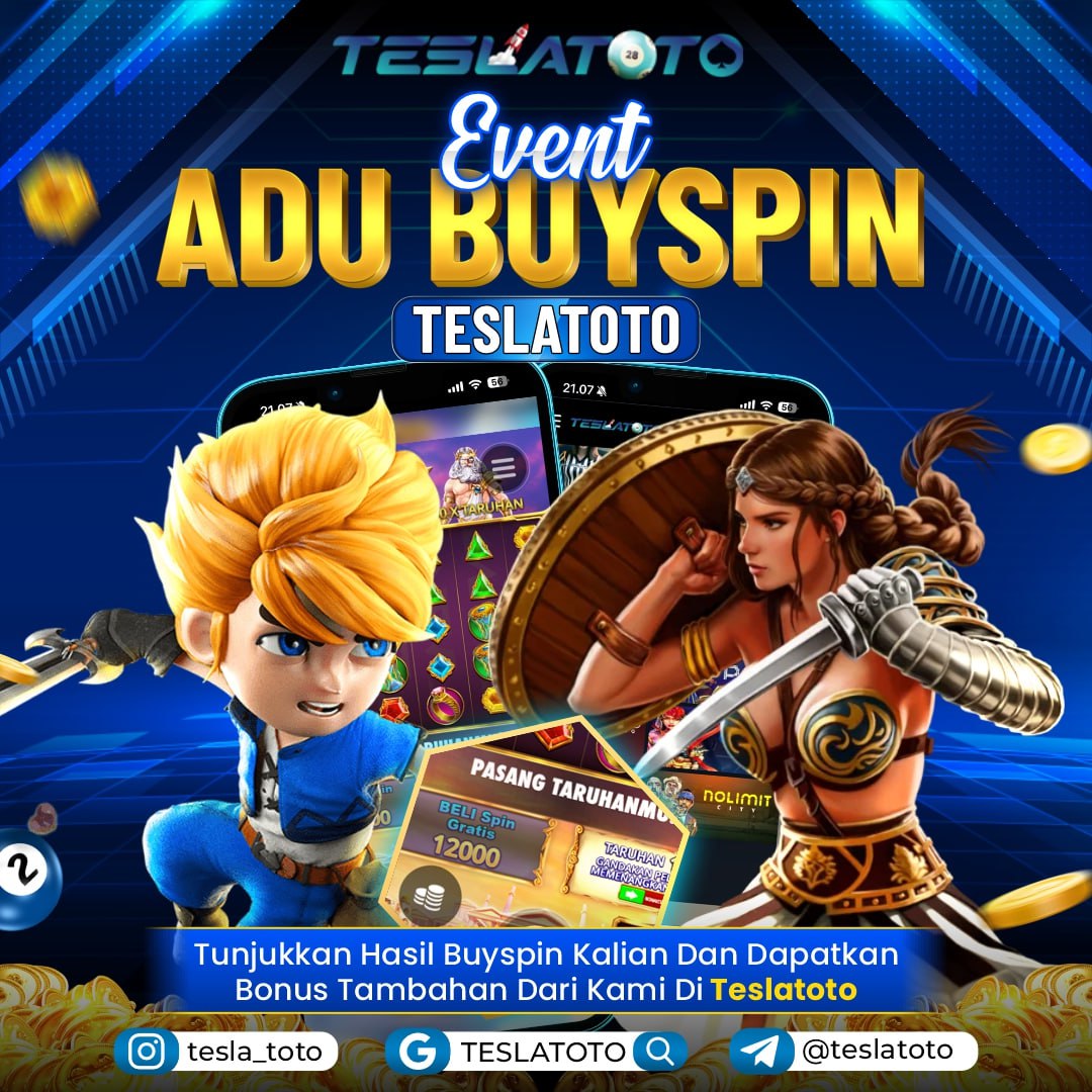 TESLATOTO : Bandar Slot Gacor Gampang JP RTP Tertinggi 2024